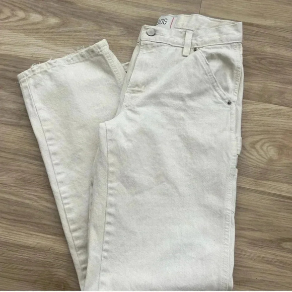 BDG Off White Cargo Jeans Size 26 - Picture 2 of 9